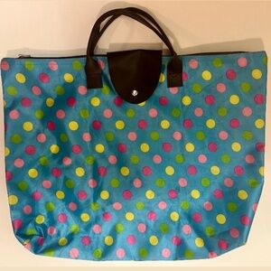Polka Dot Large Tote Bag